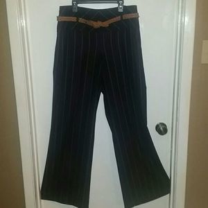 Escada striped slacks